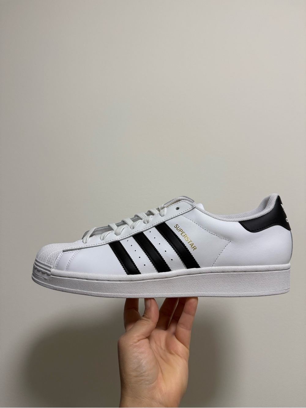 adidas Superstar Leather Sneakers - White/Black